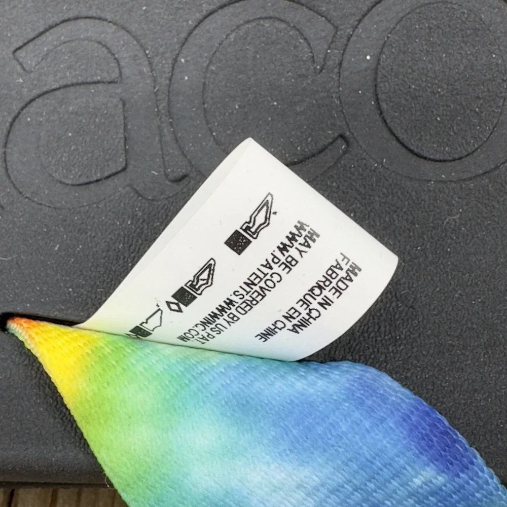 NEW Chaco Mens size 13 46 Sandals Rainbow Pride Flip Flops Chillos‎ LGBQT+ Tags